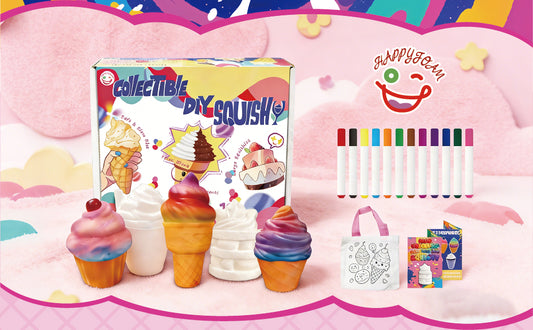 Paint Your Own Squishies: Ice Cream Series